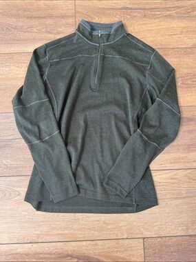 Kuhl Men's Olive Green Half-Zip Pullover